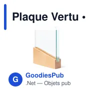 Plaque Vertu - Miniature 2