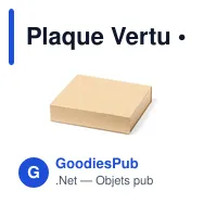 Plaque Vertu - Miniature 5