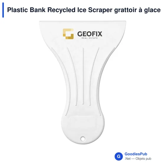 Grattoir à glace personnalisable en plastique recyclé avec logo - Image 5
