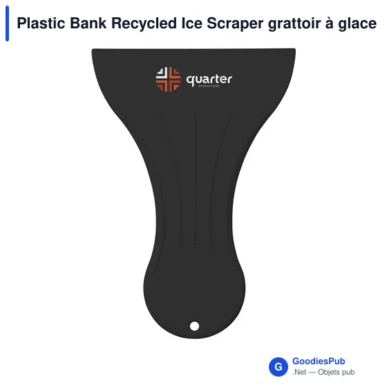 Grattoir à glace personnalisable en plastique recyclé avec logo - Image 7