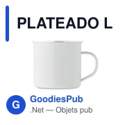 PLATEADO L Mug en émail sublimation 500m - Miniature 2