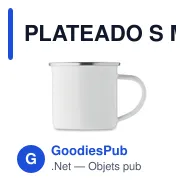 PLATEADO S Mug en émail sublimation 200ml - Miniature 2