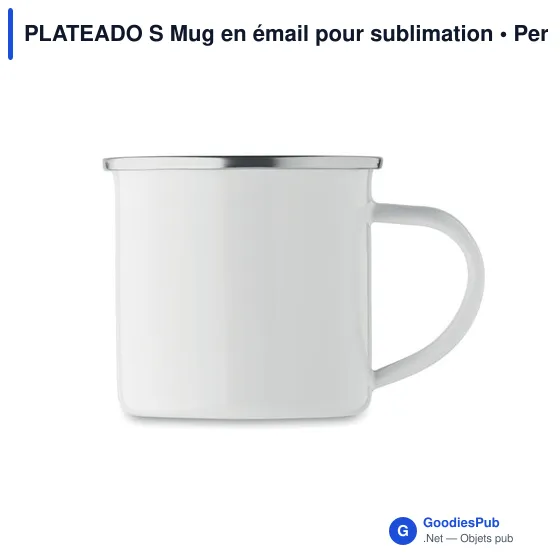 PLATEADO S Mug en émail sublimation 200ml - Image 2