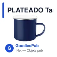 PLATEADO Tasse en métal émaillé - Miniature 4