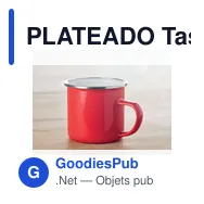 PLATEADO Tasse en métal émaillé - Miniature 6