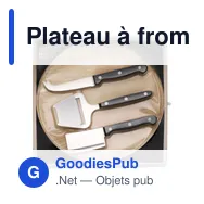 Plateau à fromage en bois Max - Miniature 1