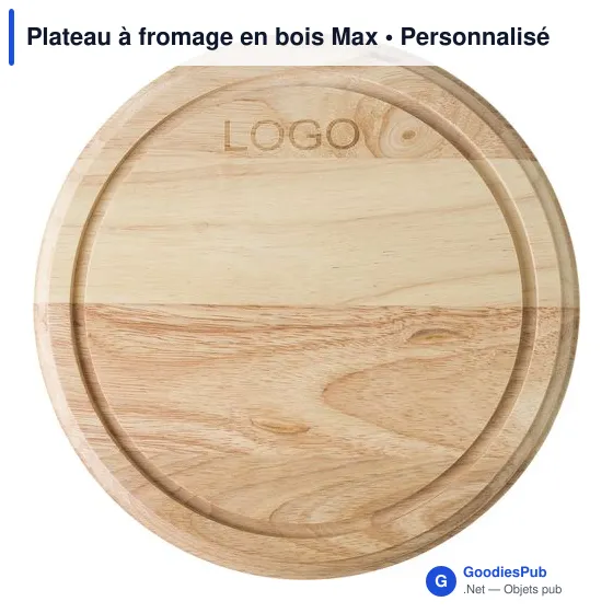 Plateau à fromage en bois Max - Image 5