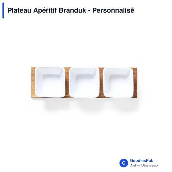 Plateau Apéritif Branduk personnalisable avec logo - Image 4