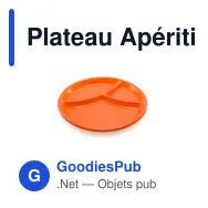 Plateau Apéritif Zeka - Miniature 1