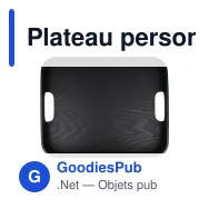 Plateau personnalisable en chêne certifié avec logo - Sagaform Hanna - Miniature 2