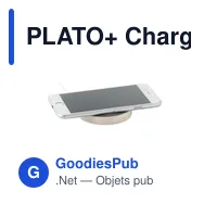 PLATO+ Chargeur en paille de blé/ABS - Miniature 3