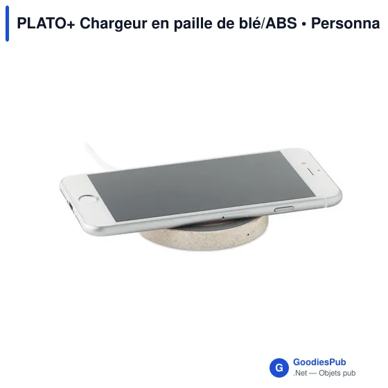 PLATO+ Chargeur en paille de blé/ABS - Image 3
