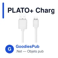 PLATO+ Chargeur en paille de blé/ABS - Miniature 6
