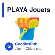 PLAYA Jouets de plage 6 pcs - Miniature 1