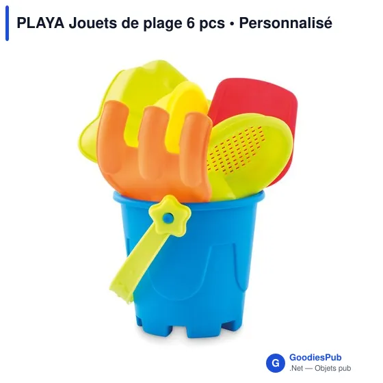 PLAYA Jouets de plage 6 pcs - Image 1