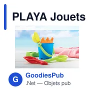 PLAYA Jouets de plage 6 pcs - Miniature 6