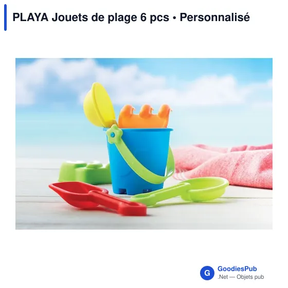 PLAYA Jouets de plage 6 pcs - Image 6