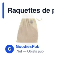 Raquettes de plage personnalisables Playa Wood BeachTennis avec logo - Miniature 5