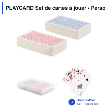 PLAYCARD Set de cartes à jouer