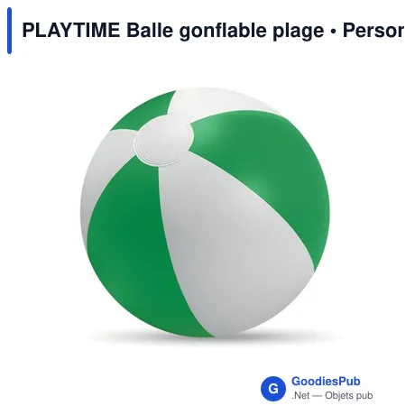 PLAYTIME Balle gonflable plage