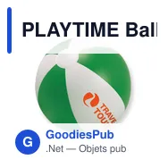 PLAYTIME Balle gonflable plage - Miniature 2