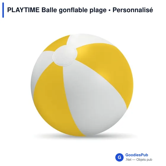 PLAYTIME Balle gonflable plage - Image 4