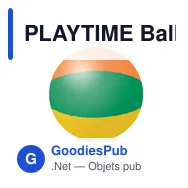 PLAYTIME Balle gonflable plage - Miniature 8