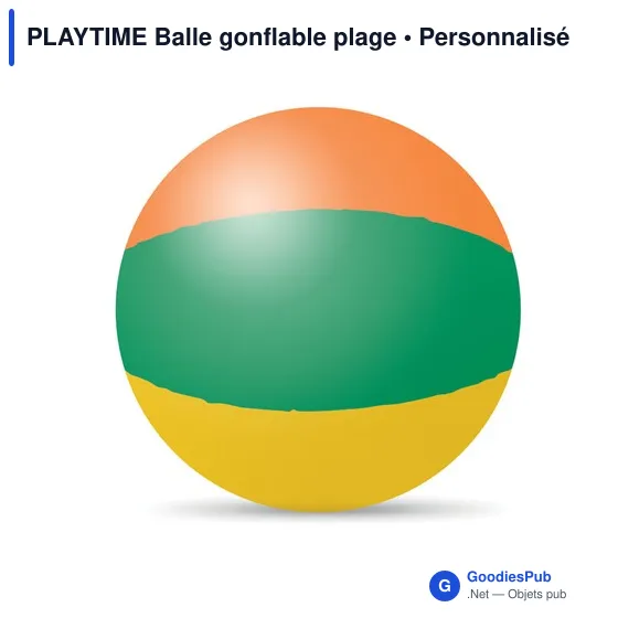 PLAYTIME Balle gonflable plage - Image 8