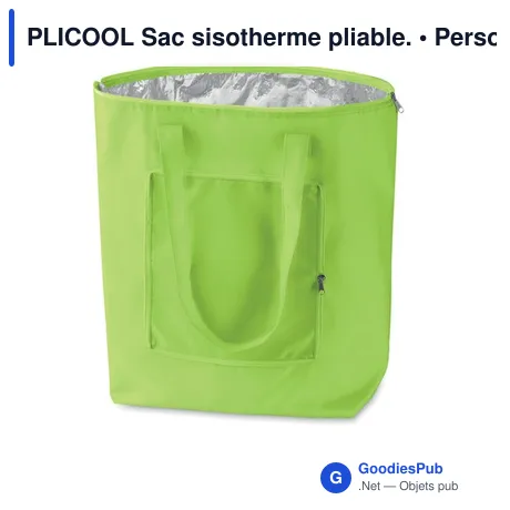 PLICOOL Sac sisotherme pliable.