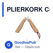 PLIERKORK Couteau multifonctions liège - Miniature 2