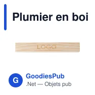 Plumier en bois Carmelita - Miniature 5