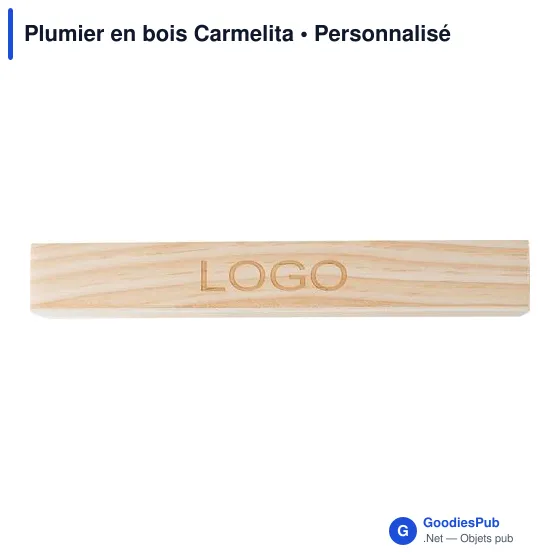 Plumier en bois Carmelita - Image 5