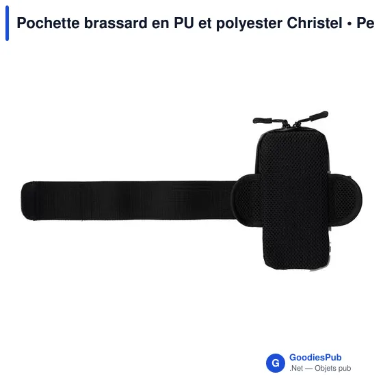 Pochette brassard en PU et polyester Christel - Image 6
