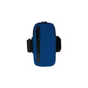 Variante bleu cobalt - Pochette brassard en PU et polyester Christel