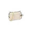 Variante Beige - Pochette compacte personnalisable avec sangle paracorde avec logo - 22 x 16 cm