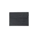 Variante gris foncé - Pochette en feutre rPET personnalisable avec logo - modèle Riley