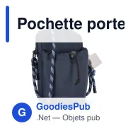 Pochette porte-bouteille personnalisable sangle paracorde avec logo - Hydrate - Miniature 4