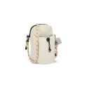 Variante Beige - Pochette porte-bouteille personnalisable sangle paracorde avec logo - Hydrate