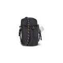 Variante Noir - Pochette porte-bouteille personnalisable sangle paracorde avec logo - Hydrate