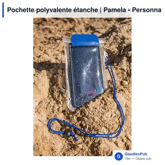 Pochette étanche personnalisable pour logo - Pamela - Image 11