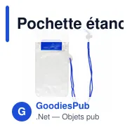 Pochette étanche personnalisable pour logo - Pamela - Miniature 12