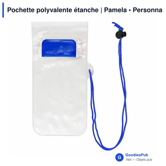 Pochette étanche personnalisable pour logo - Pamela - Image 12
