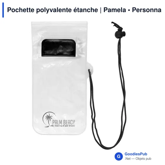 Pochette étanche personnalisable pour logo - Pamela - Image 4