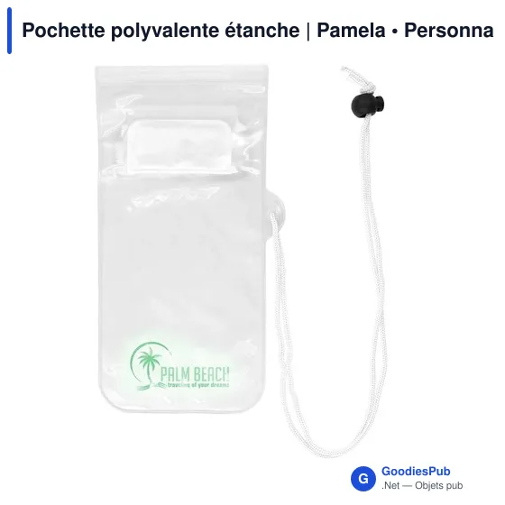 Pochette étanche personnalisable pour logo - Pamela - Image 7