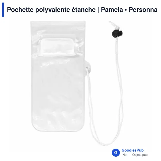 Pochette étanche personnalisable pour logo - Pamela - Image 9