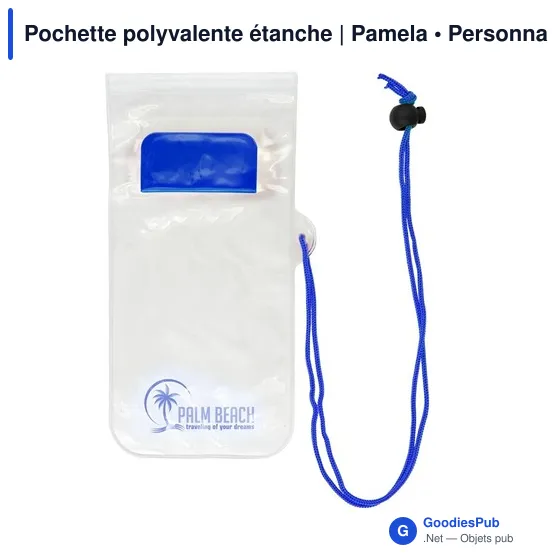 Pochette étanche personnalisable pour logo - Pamela - Image 10