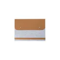 Variante gris clair - Pochette porte-ordinateur personnalisable avec logo - Jonathan