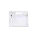 Variante naturel - Pochette pour cosmétique personnalisable en PVC - Logo possible