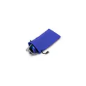 Variante bleu marine - Pochette personnalisable pour lunettes avec logo | Alvorina