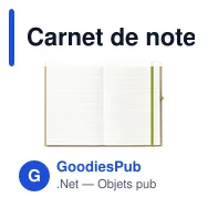 Carnet de notes A5 personnalisable en matériaux recyclés - Pocket ECOavec logo - Miniature 11